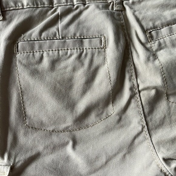 Stretchy cotton pants with zipper - 2 pairs - Picture 7 of 12